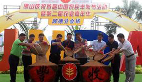 佛山首屆中國農民豐收節暨第二界農業嘉年華順德分會場隆重啟動