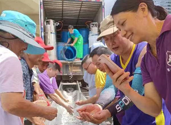 2012年起，連續10年參與順德區增殖放流活動，共捐出魚苗超過500萬尾。