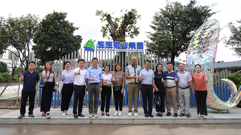 香港漁農自然護理署、廣東省農業農村廳領導一行到訪生生農業集團